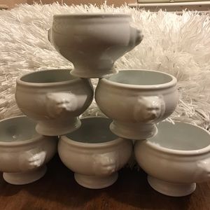 Over & Back Lion's Head Onion Soup Bowls 🦁
